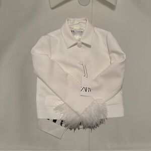 ZARA COAT (WHITE)